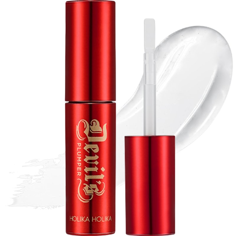 HOLIKA HOLIKA Devil's Real Lip Plumper for glowy shiny flamboyant voluminous lips