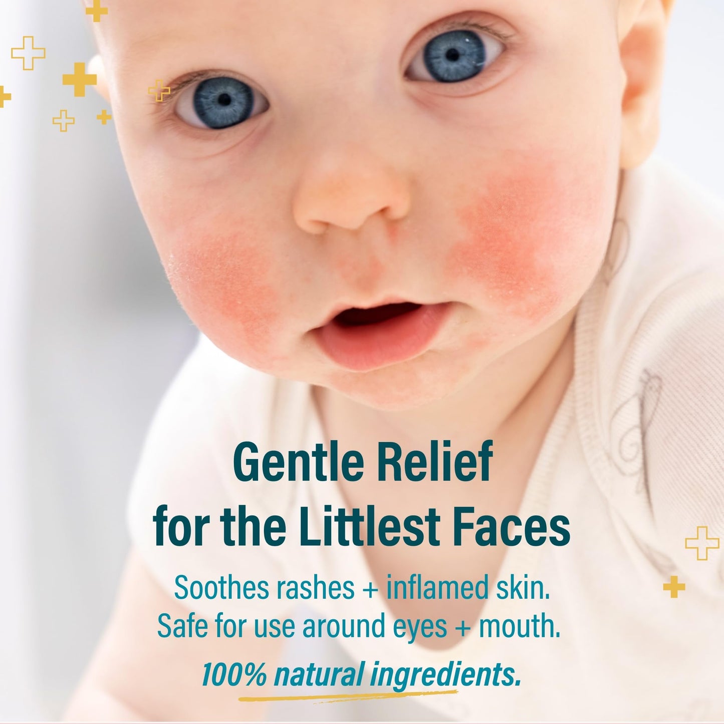 A+D Gentle Face Relief Cleanser for Little Ones - Hypochlorous Acid - 3 oz