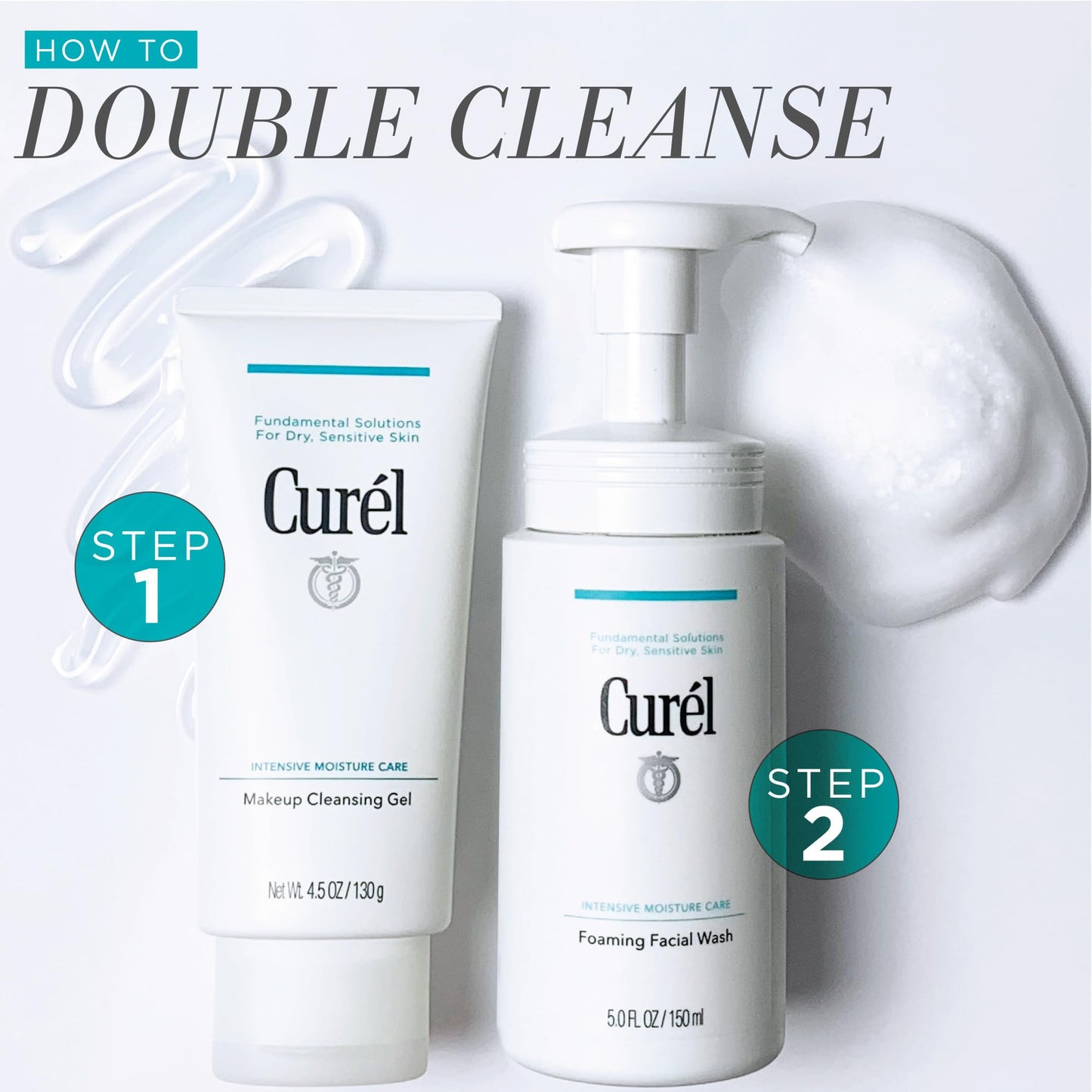 Curel Japanese Skin Care Makeup Cleansing Gel, 4.5 fl oz