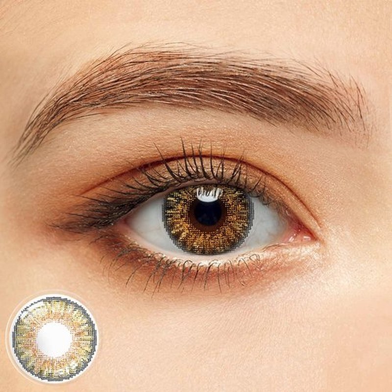 Colored Contacts Tweezers Beautiful Present to Girl Makeup Fashion Halloween Hazel
