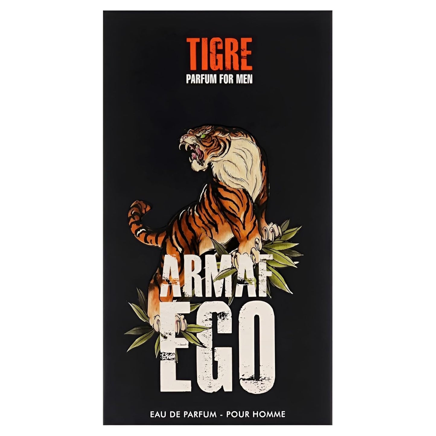 Ego Tigre by Armaf Men's Eau de Parfum - 3.4 oz Long-Lasting Fragrance