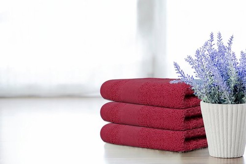 Premium Wash Cloths Pack of 12 (13" x 13" Inches)- 100% Combed Ring Spun Cotton WashCloth - Luxury Washcloths – Ultra Soft Face Towels - Highly Absorbent Wash Cloth for Face (Burgundy)