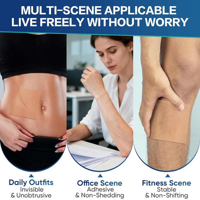 Medical Grade Silicone Scar Sheets - Advanced Treatment for Surgical, Burn & Keloid Scars | Flexible 4"x4" Strips