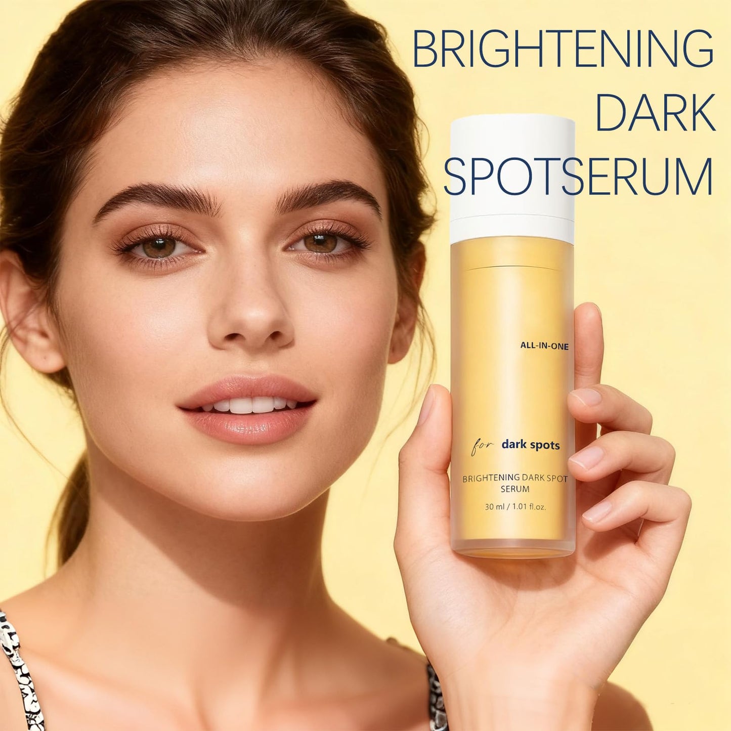 Face & Body Dark Spot Remedy Serum - Natural Solution to Fade Acne Scars, Age Spots, Sun Spots and Hyperpigmentation for Clear, Glowing Skin (01)