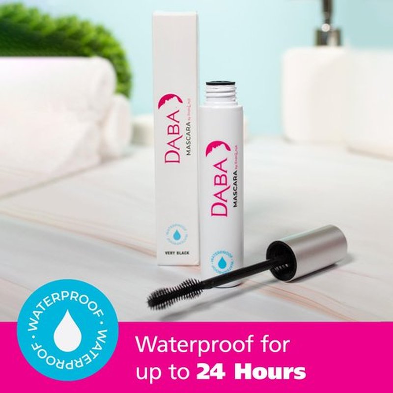 DABALASH Daba Duo – Waterproof Mascara & Gentle Vegan Mascara – Length & Volume for Lashes – Very Black – 0.45 oz & 0.3 oz