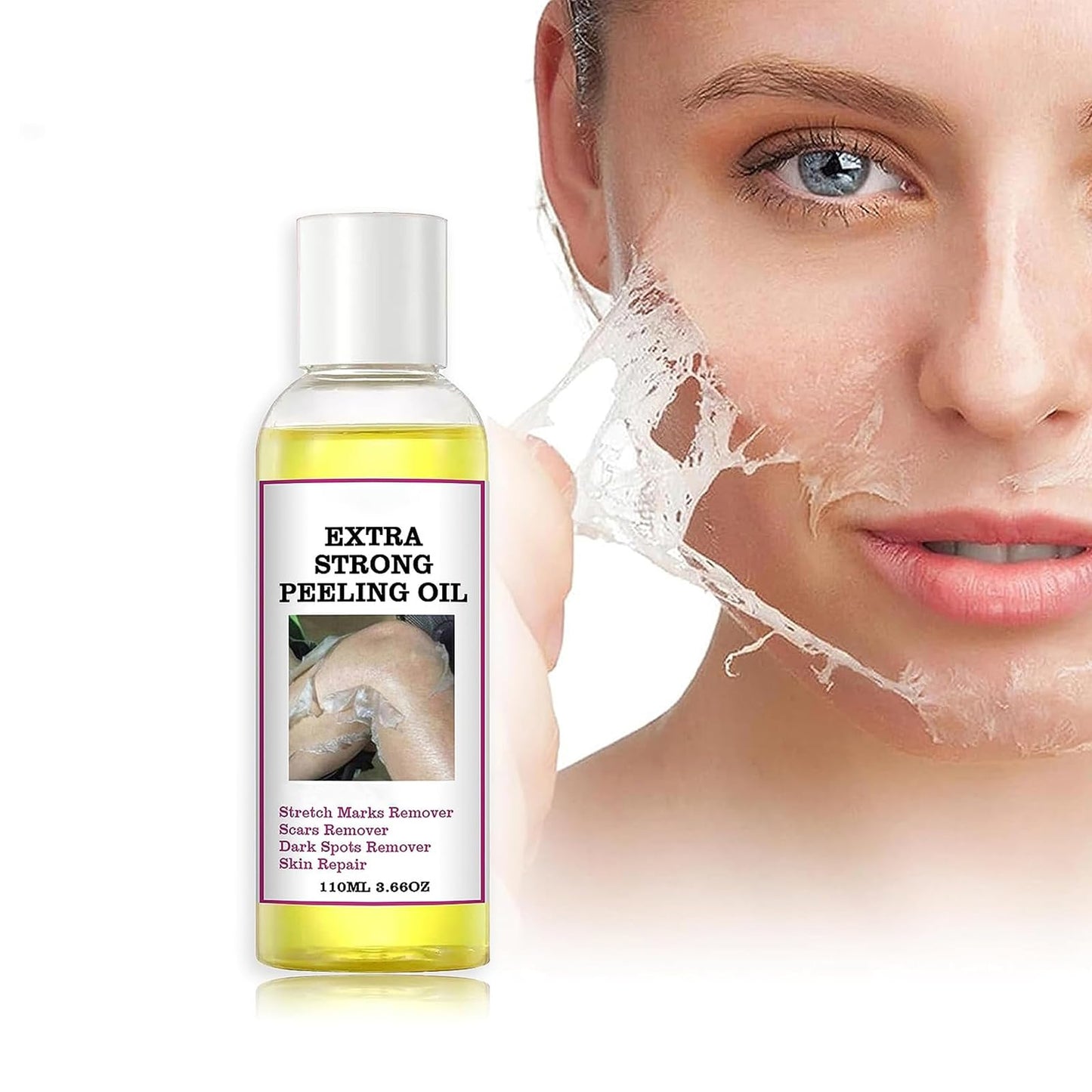Yellow Peeling Oil, Peeling Oil for Dark Skin