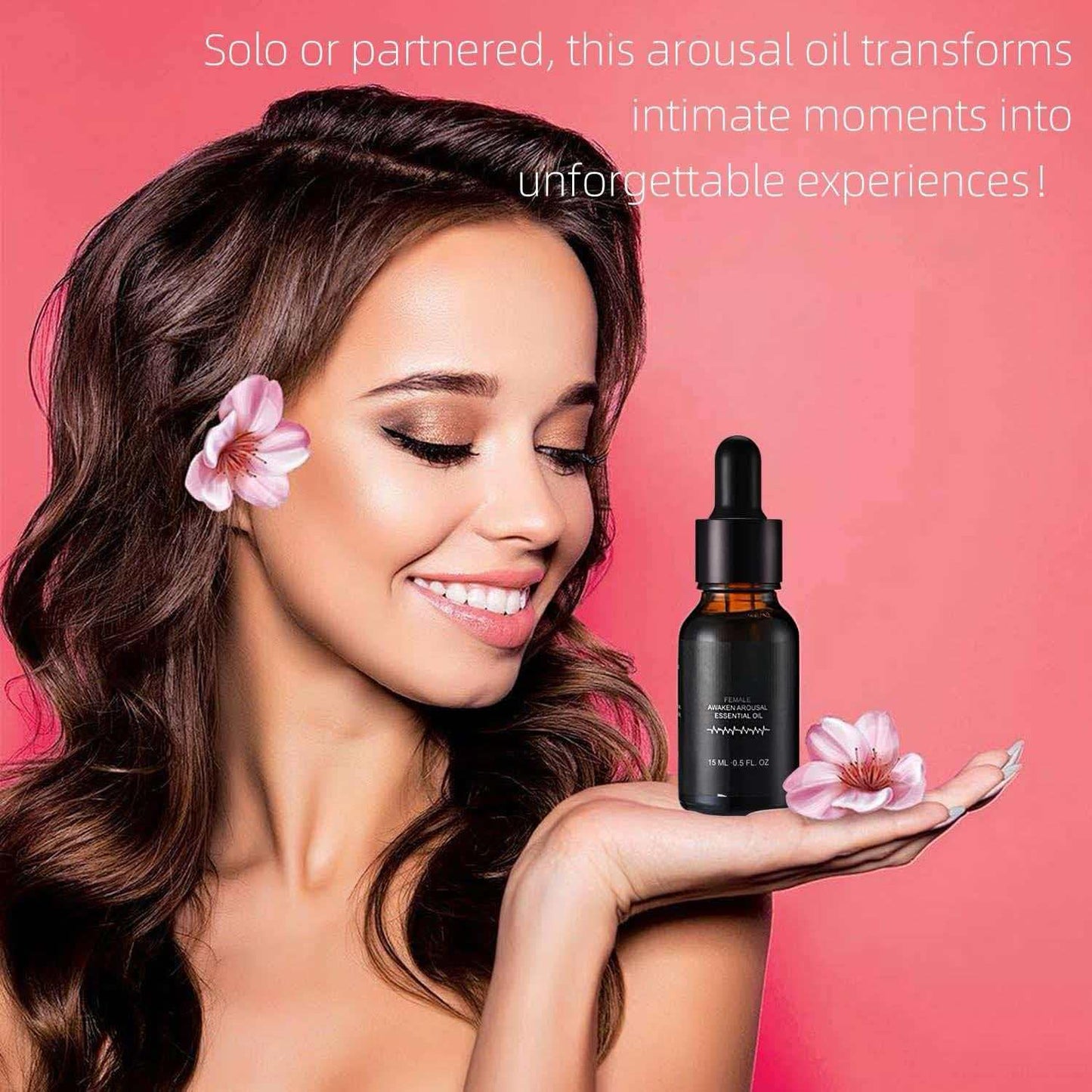 Intense Fast Orgasmic Oil, Natural Organic Formula Awaken Excite & Arousal Oil with Stimulating Tingling Sensation, Enhances Intimate Experiences for Women Pleasure Enhancer