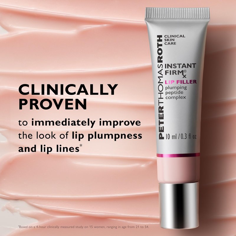 Peter Thomas Roth | Instant FIRMx® Lip Filler, Plumping Lip Treatment, Enhances Volume, Clinically Proven to Immediately Improve the Look of Lip Plumpness and Lip Lines
