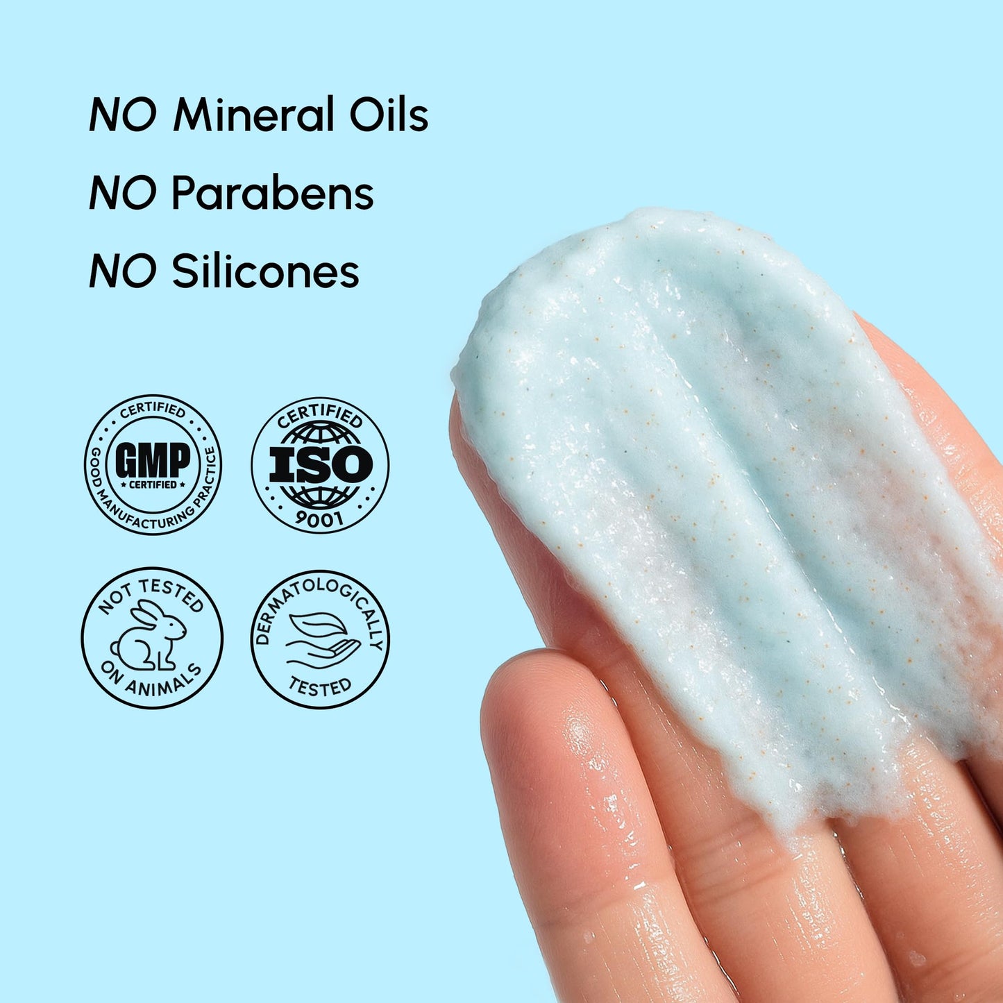 MAREE Face Exfoliator 2 PACK – Microdermabrasion Facial Scrub & Exfoliating Face Wash for Women – Collagen & Glycolic Acid – Gentle Scrub and Exfoliant – Men Exfoliating Scrubber – Exfoliante