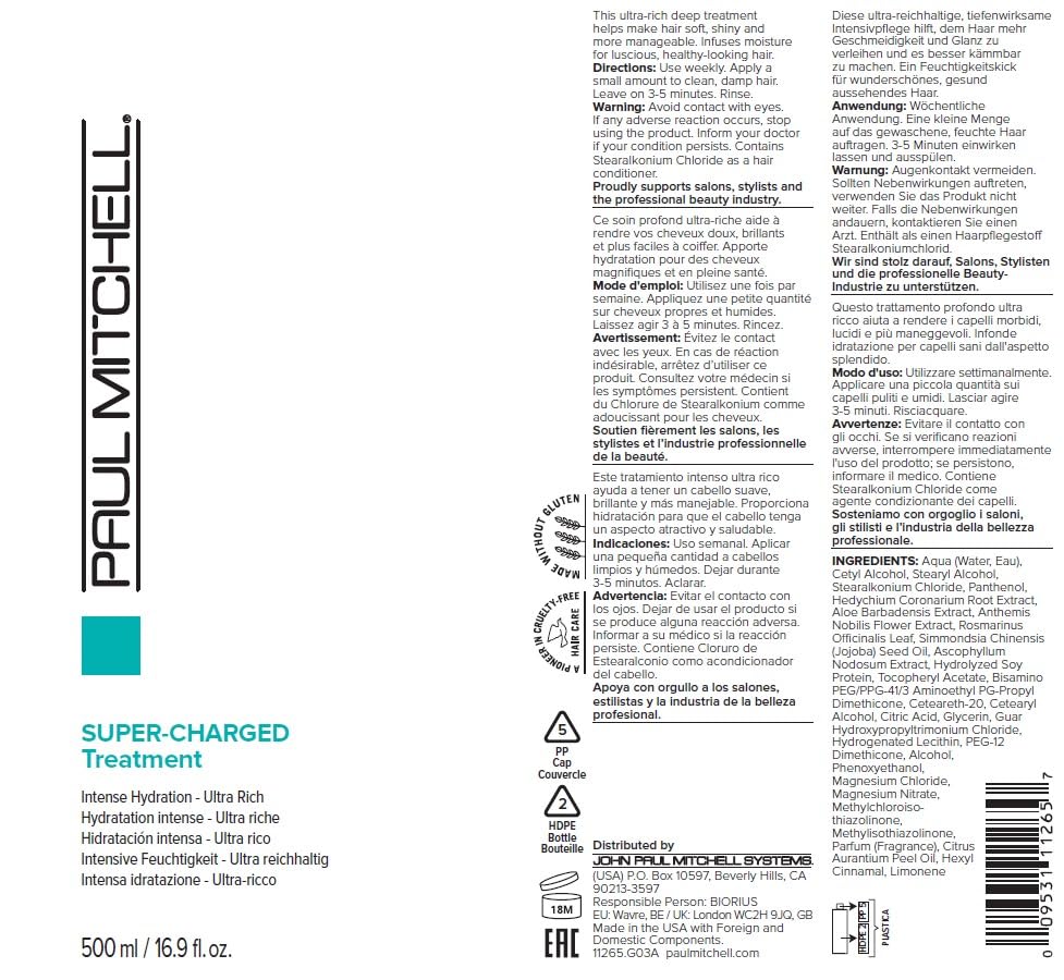 Paul Mitchell Super-Charged Treatment, Intense Hydration For Dry Hair, 16.9 oz