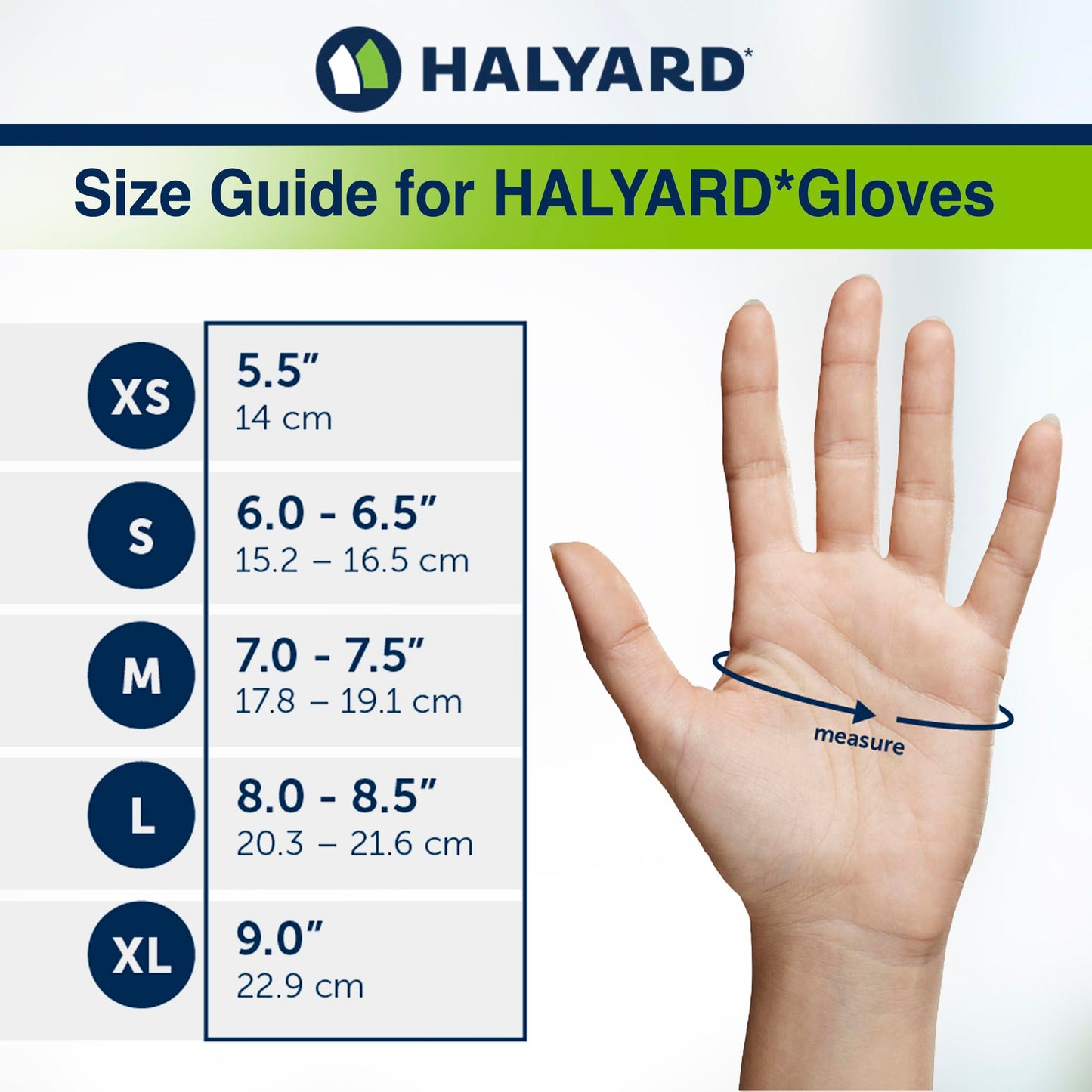 HALYARD Sterling SG Nitrile Powder Free Exam Gloves Disposable 3.7 mil, 9.5 Inches, Gray, Medium, 41659 (Box of 250)