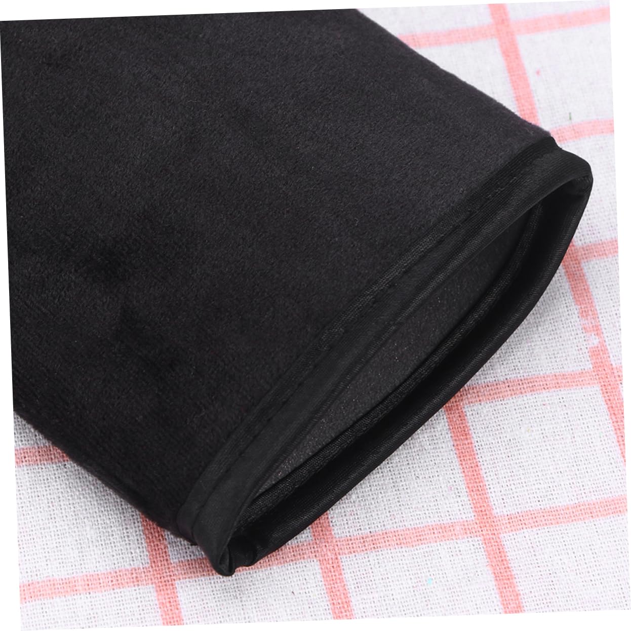 Ipetboom 2pcs Self Tanning Mitt Flocking Gloves for Even Application Sun Tanning Thumb Applicators for Oil Use and Makeup Compact Portable Design