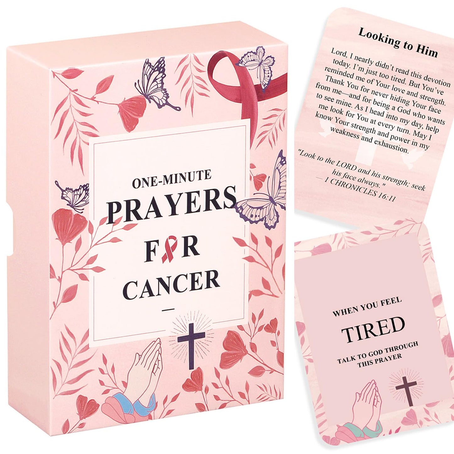 Breast Cancer gifts for women, 72 Prayers for Cancer Patients female, Cancer comfort, Cancer Patients Must Have,Chemo/Healing Gifts for Cancer, Things Bring to Chemo