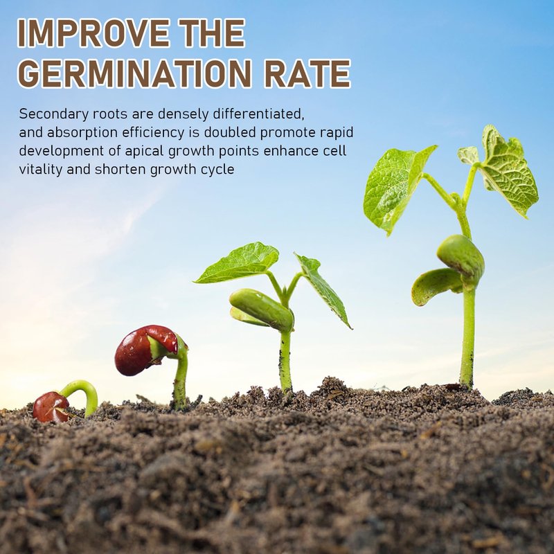 Organic Soil Activator for Plants - 2PCS Nutrient Absorption & Root Development | Eco-Friendly Fertilizer