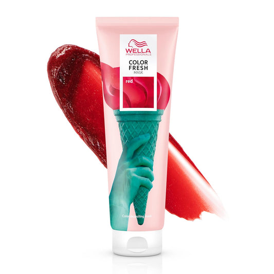 Wella Color Fresh Mask - Color-Depositing Hair Mask for Vibrant, Refreshed Color | Vegan Avocado Oil Formula | 5 Fl Oz