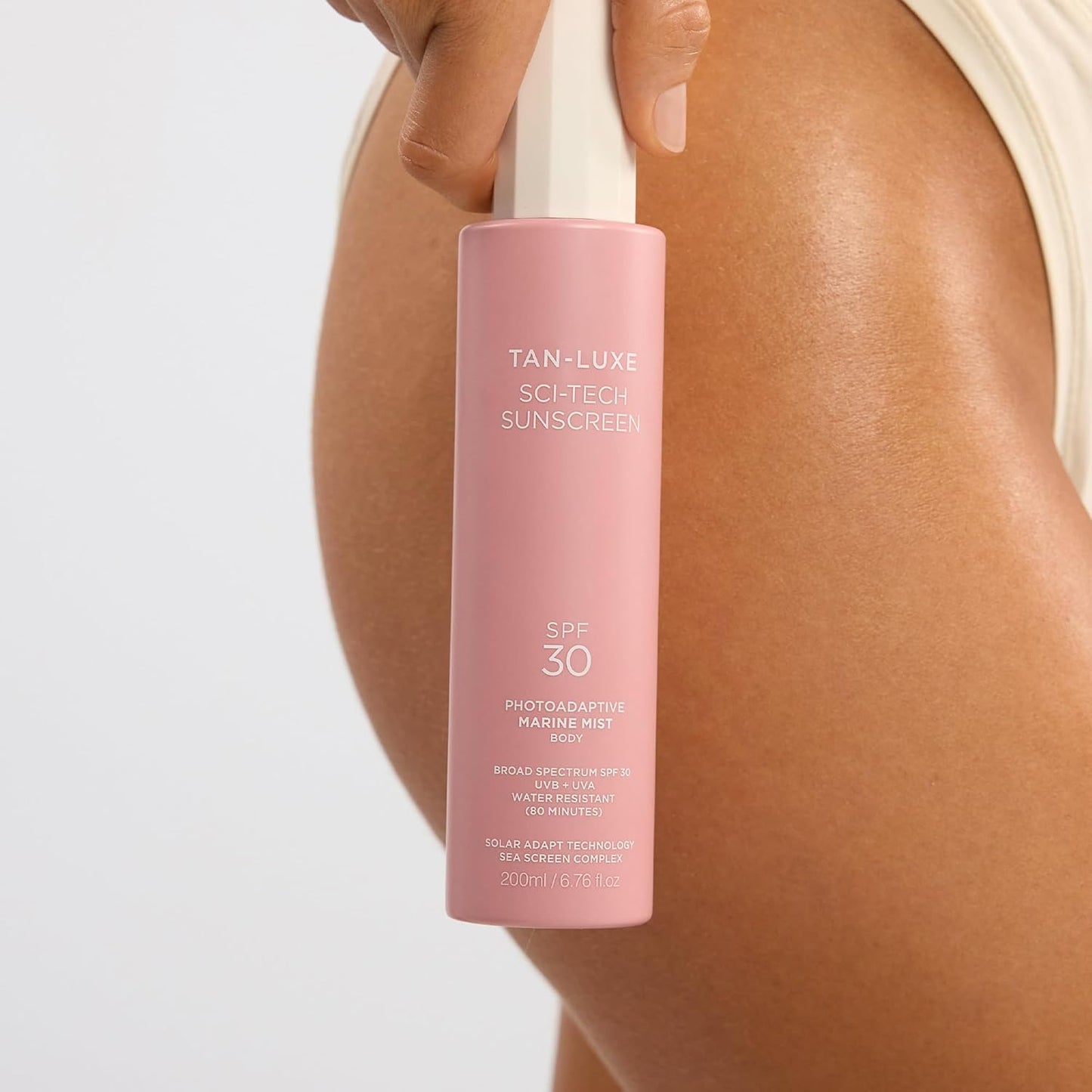 Tan-Luxe Sunscreen Marine Mist Spray - Lightweight, Water-Resistant & Reef Safe | 6.76 fl. oz/200 ml