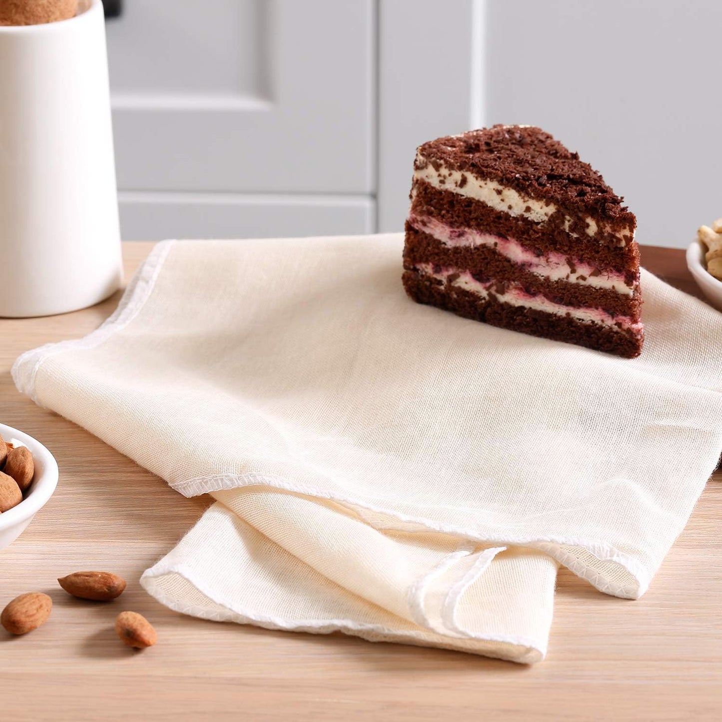 Muslin Cloths - 5 Pack Reusable Cheesecloths | 100% Unbleached Cotton Strainers (50 x 50 cm)