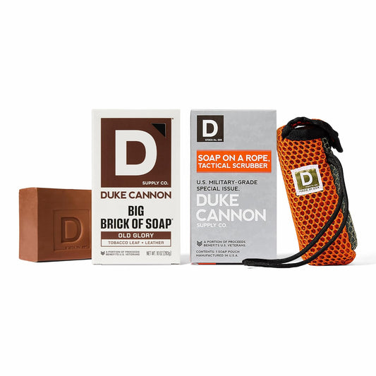 Duke Cannon Supply Co. Tactical Scrubber Big Brick of Soap - Naval Diplomacy