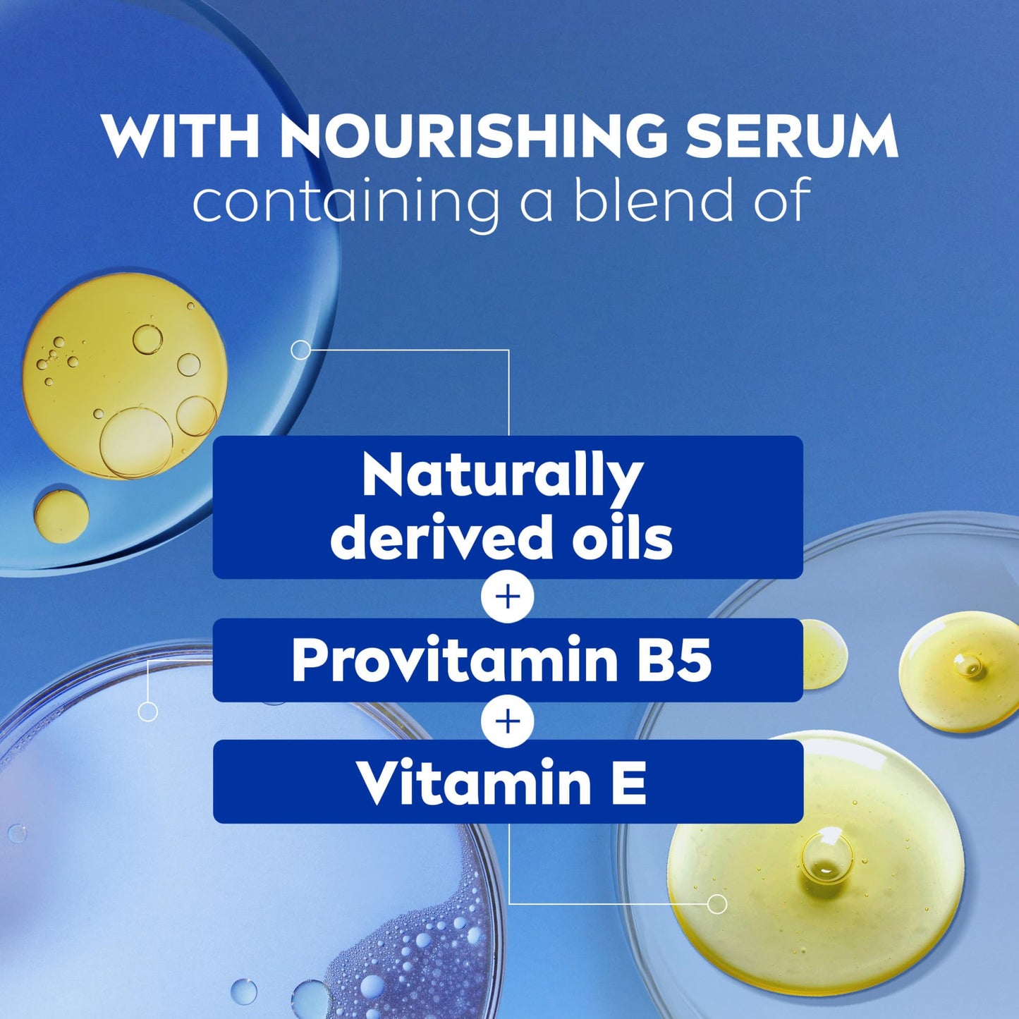 NIVEA Refreshing Wild Berries and Hibiscus Body Wash with Nourishing Serum, Scented Body Wash for Women, Enriched with Provitamin B5 and Vitamin E, 20 Fl Oz Bottle