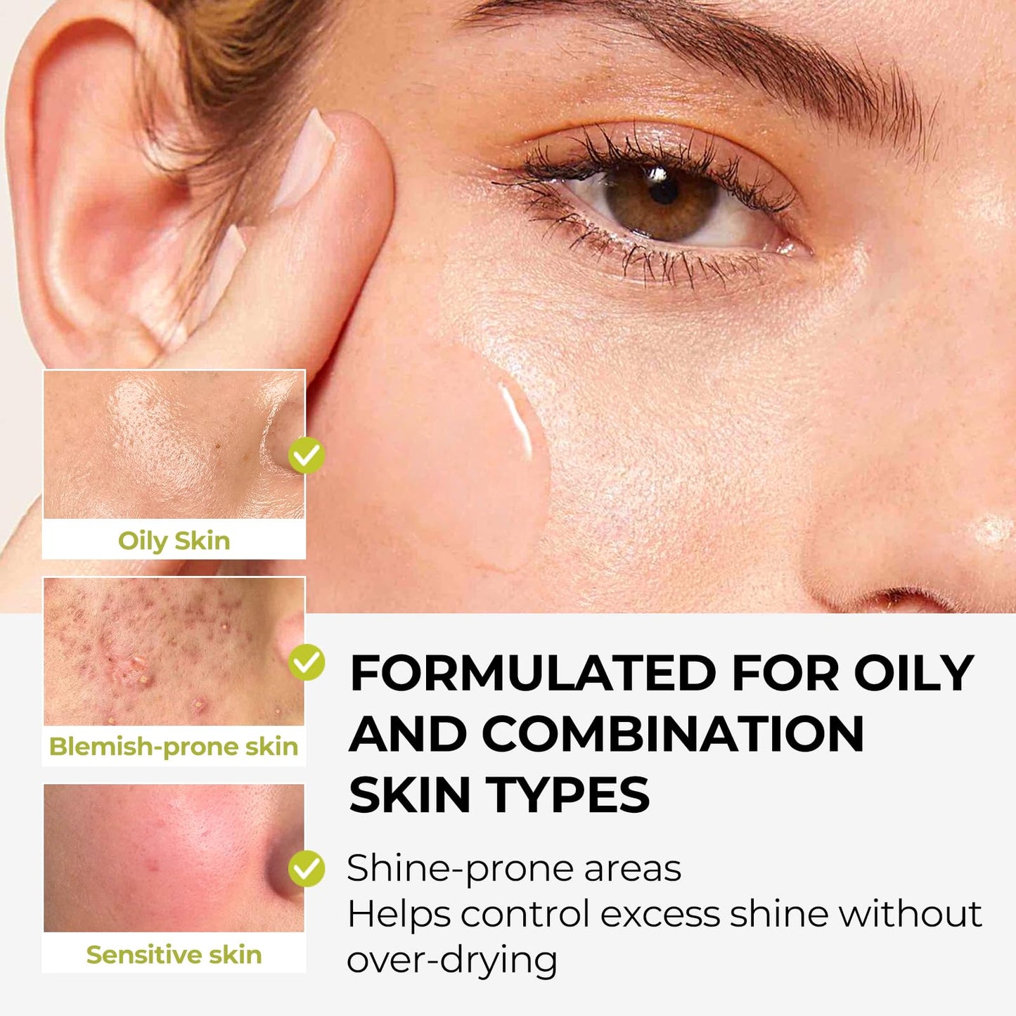 2% Salicylic Acid Serum for Face: Acne & Blackhead Remover, Pore Reducer for Oily & Acne Prone Skin, Gently Exfoliating Facial Serum with Witch Hazel, 1.01 Fl Oz.Drop