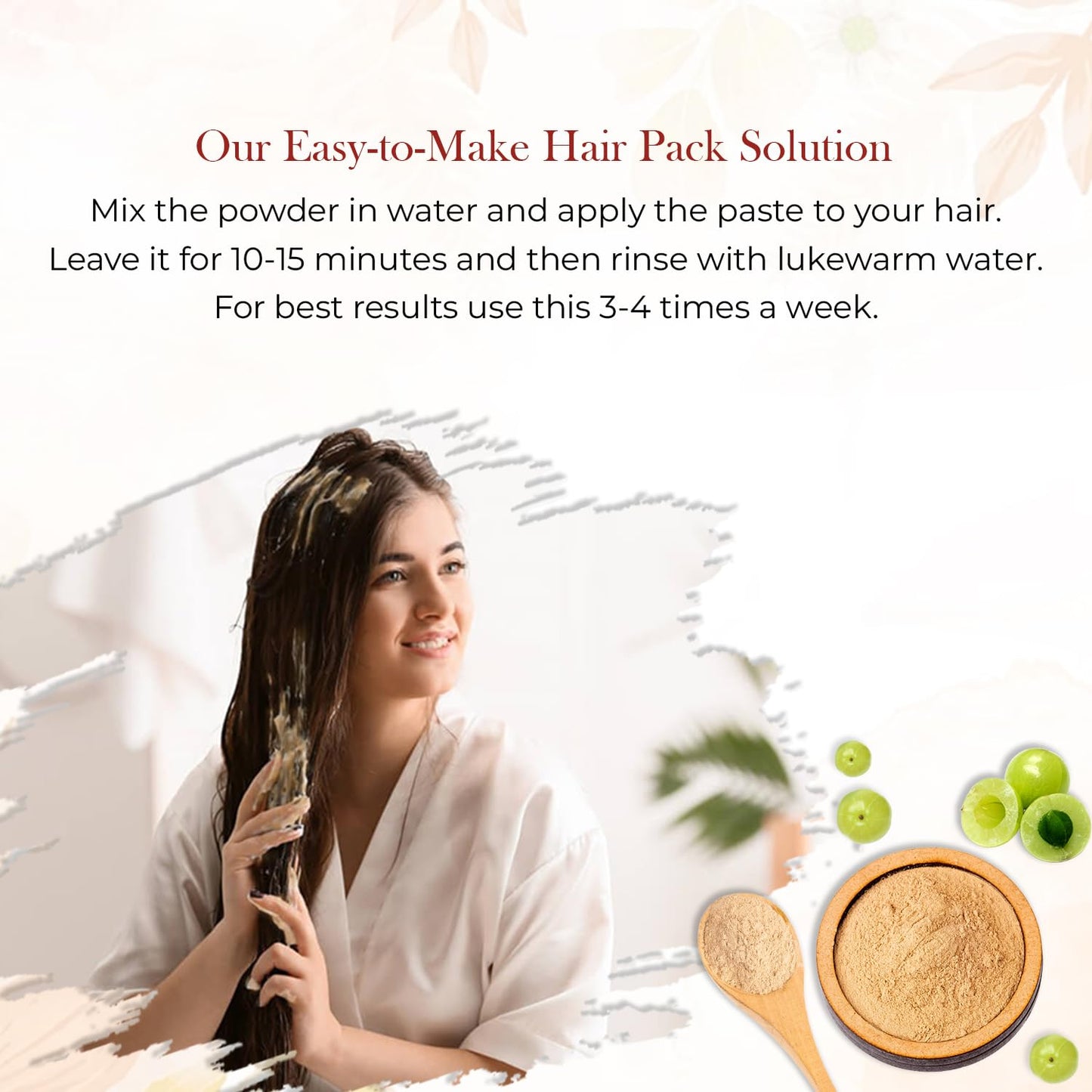 Mirintz 100% Natural Amla Powder | (100 gms) Indian Gooseberry (Amalaki) Powder Herbal Supplement | Amla Dry Rich in Vitamin C Powder for Face & Hair | Amla Powder Ayurvedic Support for Healthy Hair