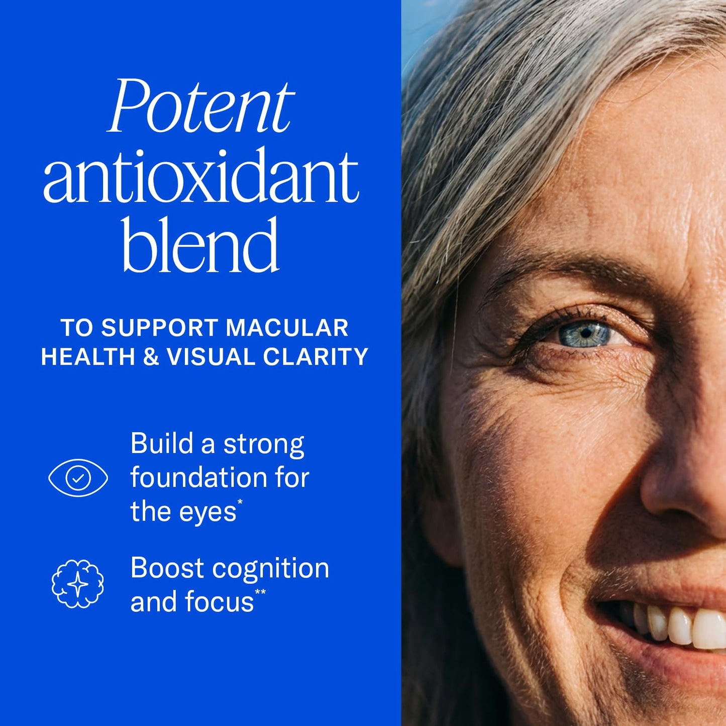 EyePromise Zeaxanthin Plus Lutein Eye Health Supplements - 60 Softgels