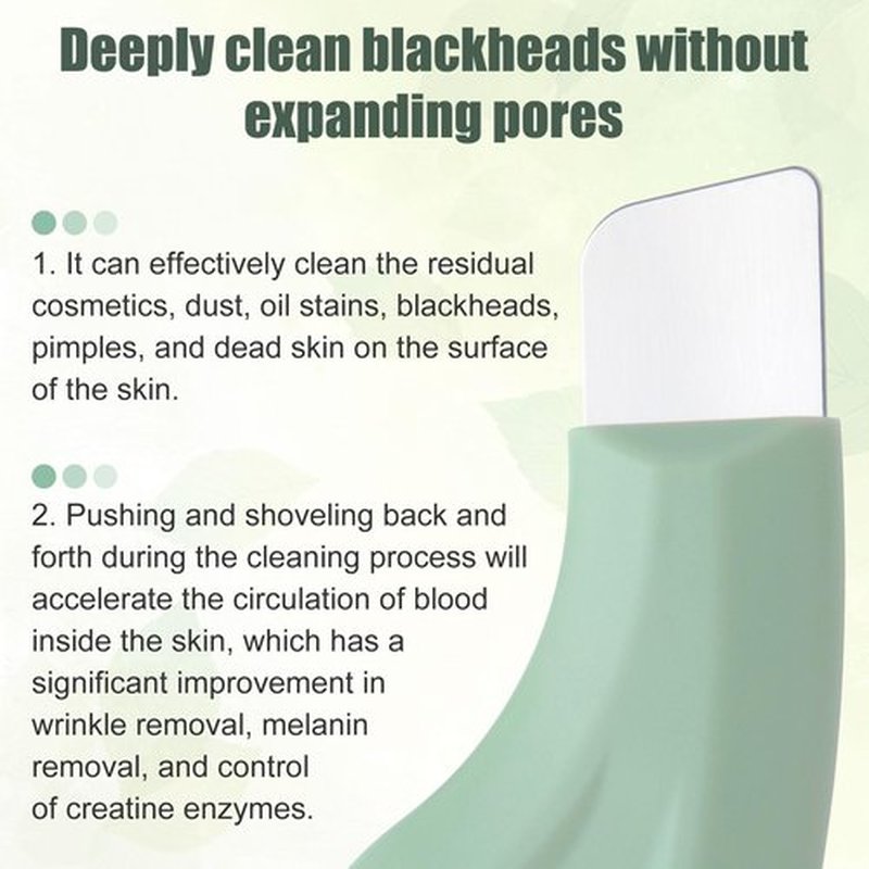 PAGOW Blackhead Remover Tools, Silicone Nose Blackhead Remover, Deep Clean Skin Spatula, Mild and Safe Face Scraper for Men and Women (1 Pcs)