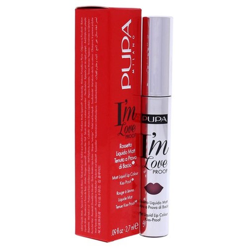 Pupa I Am Love Proof Matt Liquid Lip Color - 004 Intense Rose Milano for Women - 0.09 oz Lipstick