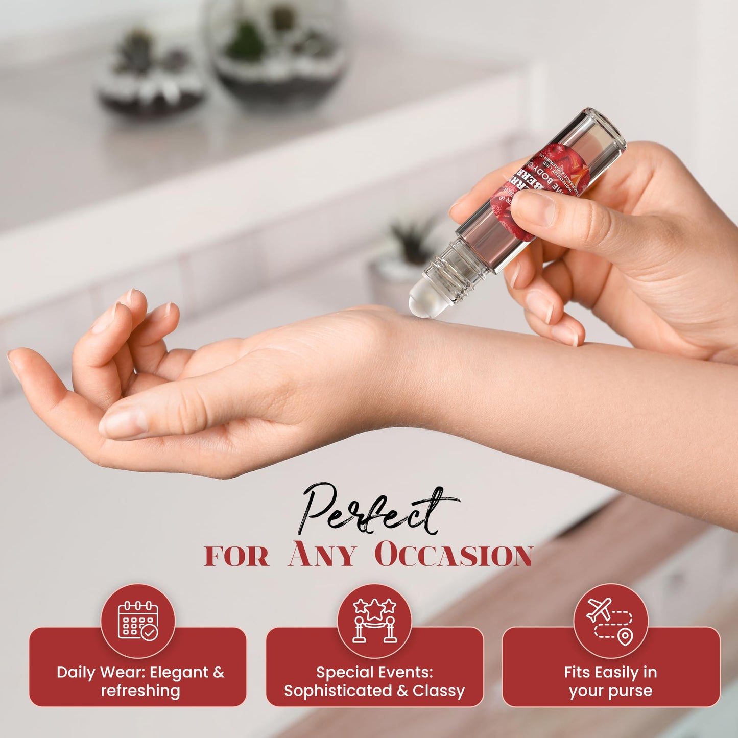 MOBETTER FRAGRANCE OILS Very Berry Strawberry Perfume Body Oil
