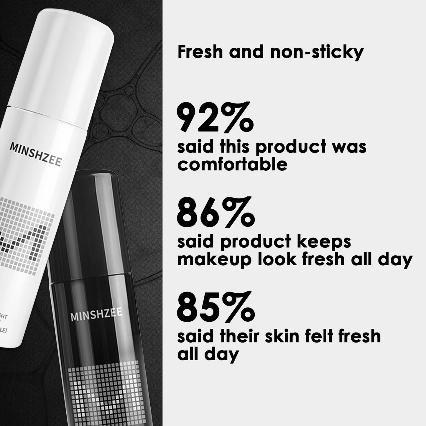 2PCS Makeup Setting Spray Set for Face, Weightless Long Lasting Waterproof Fixing Makeup Setting Face Spray, Smudge-proof, Hydrating & Refreshing Setting Spray Makeup for All Skin Type（J)