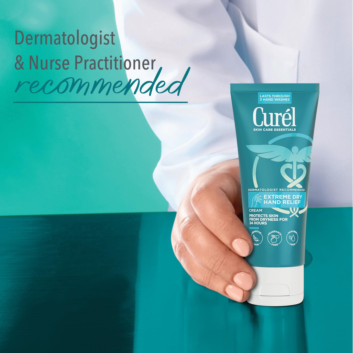 Curel Hand Cream for Dry to Extremely Dry Hands and Skin, 3 Fl Oz