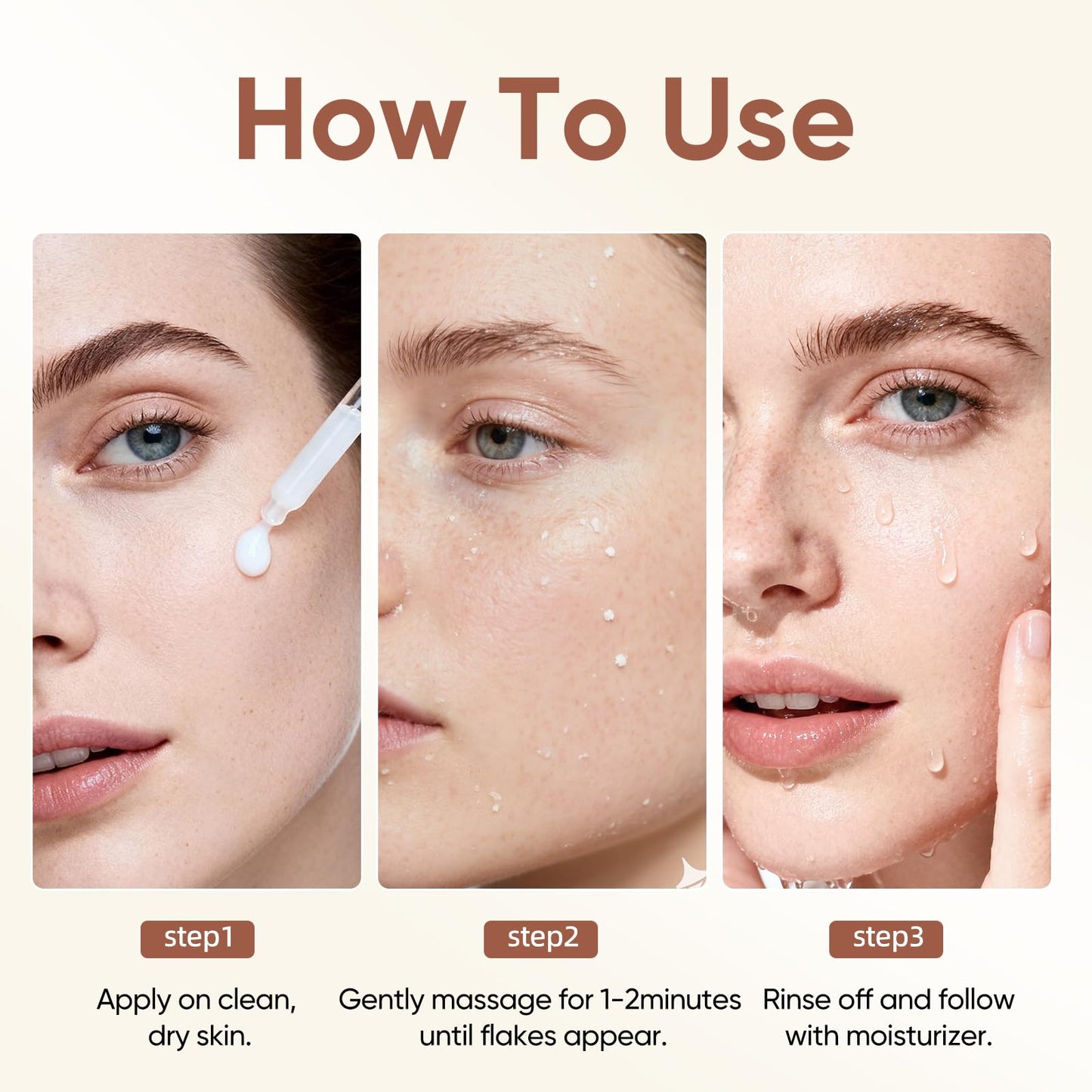 Rice Peeling Ampoule for Daily Soft Exfoliating Face and Body Scrub with Fermented Rice Extract Gentle Peel Shot Exfoliator and Blackhead Remover Lightweight Peeling Oil for Smoother Skin Care Results