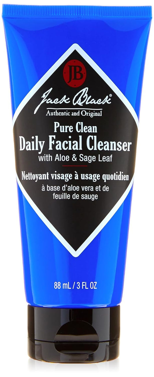 Jack Black Pure Clean Facial Cleanser Road Warriors, 3-pack