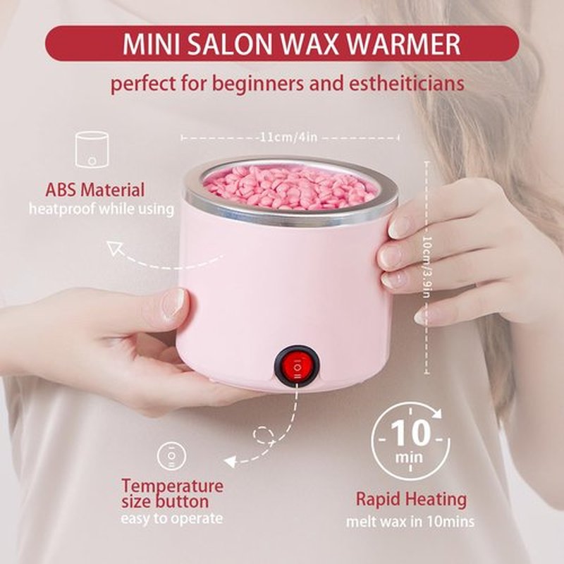 Oakeer Waxing Kit Wax Warmer for Hair Removal Easy to Use at Home Waxing Kit for Women Quick Heating wax Melt Warmer 2nd Gear Adjustment