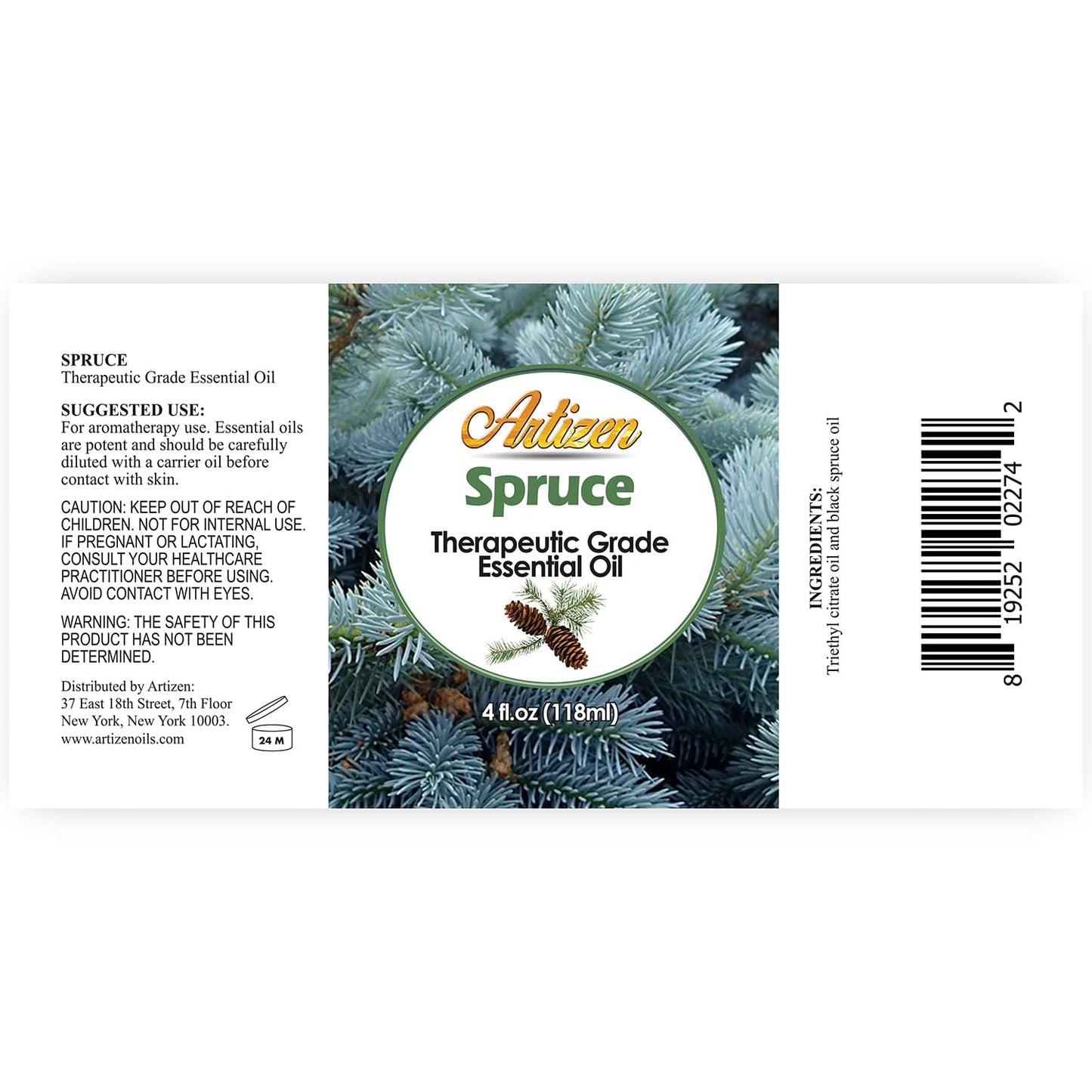 Artizen 30ml Oils - Spruce Essential Oil - 1 Fluid Ounce