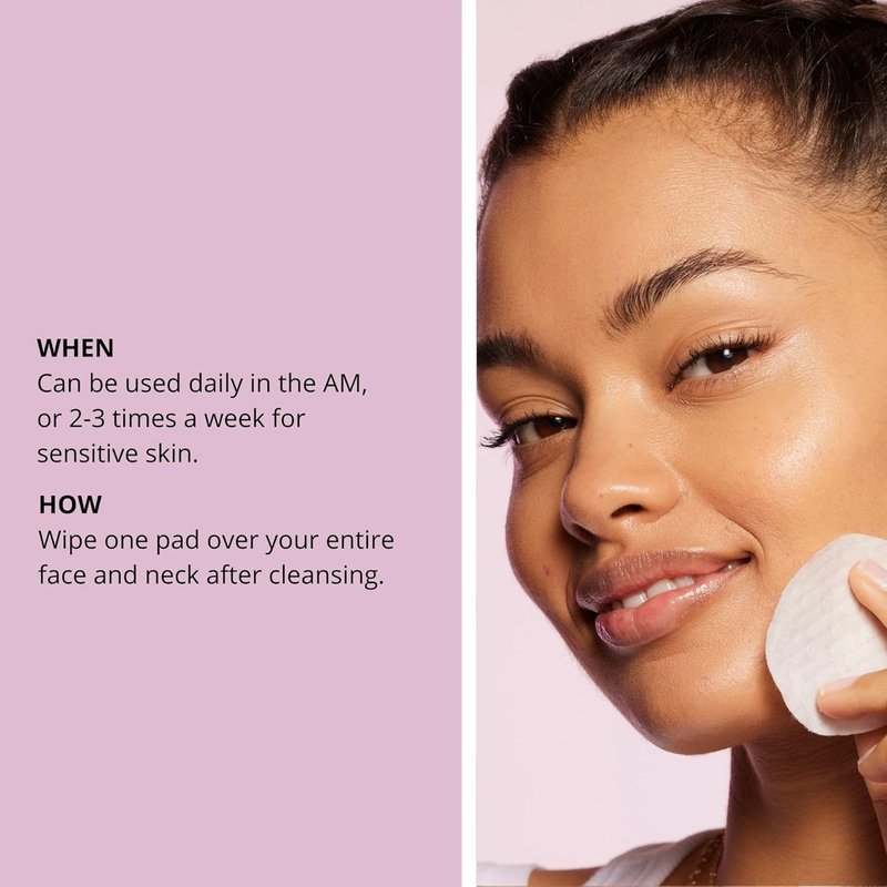 Nip + Fab Salicylic Acid Fix Day Pads - Exfoliating Facial Pads for Acne & Pore Refinement | 60 Pads, 2.7 oz