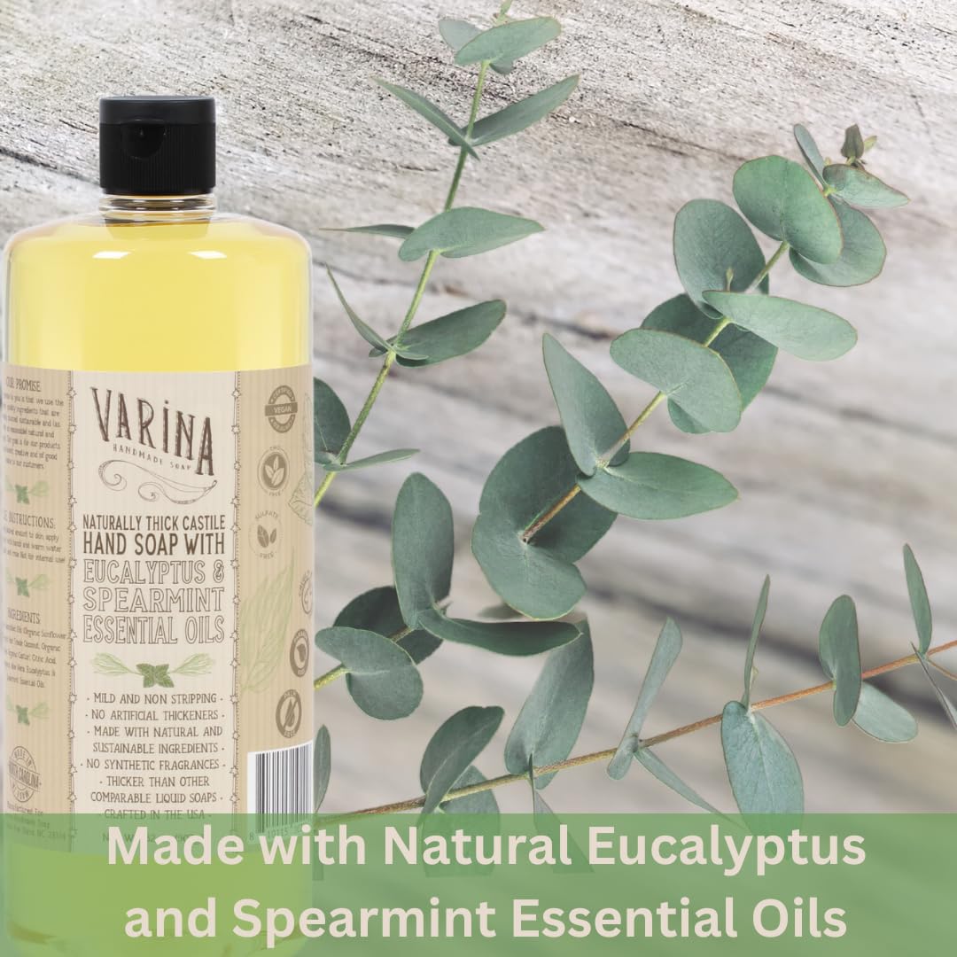 Varina Liquid Organic Castile Soap Variety - 16 oz