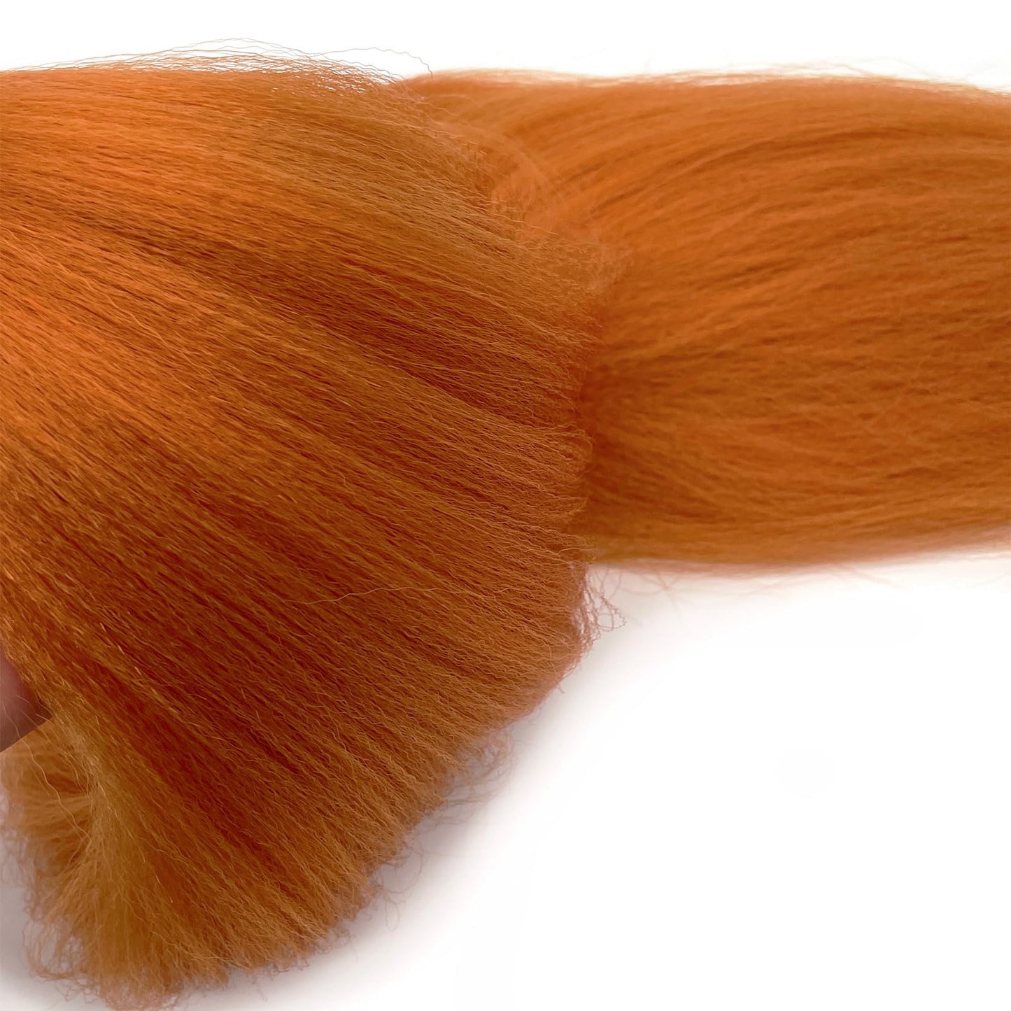 UPruyo Burnt Orange Braiding Hair Pre Stretched Kanekalo Prestretched Braiding Hair 30 inch Box Braids Colored Hair Extensions for Braiding Yaki Long Micro Knotless Braiding Hair