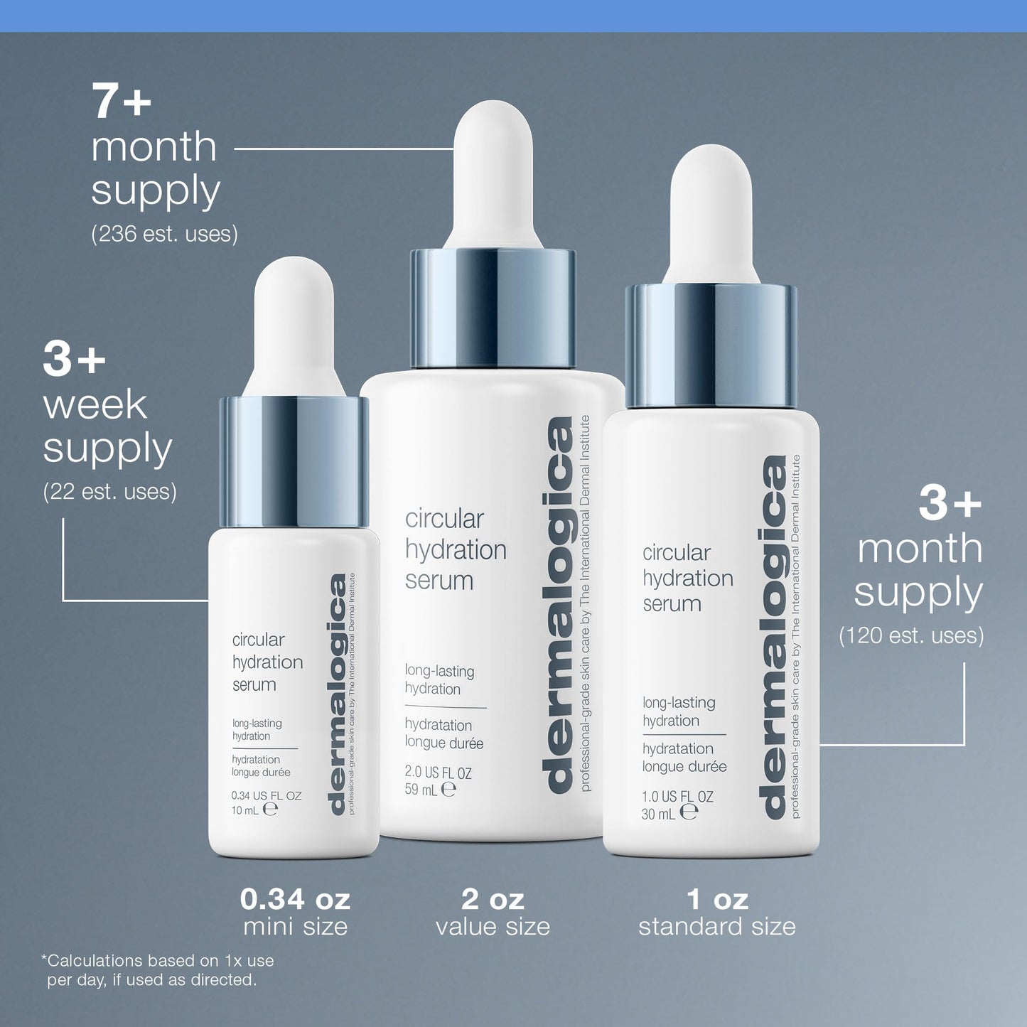 Dermalogica Circular Hydration Face Serum with Hyaluronic Acid