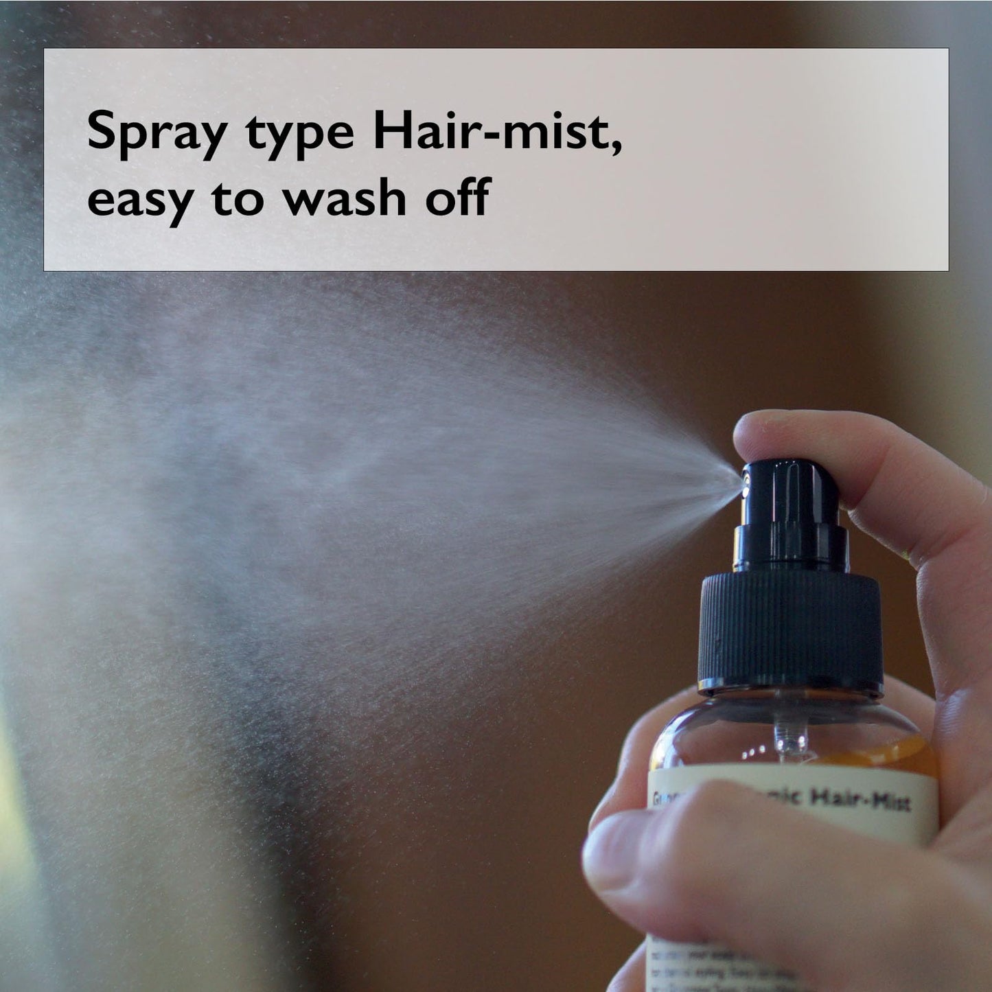 [Lazy Society] Grooming Tonic Hair Mist All-Natural Premium Hair Styling Product, Enhances Volume, Perfect for Styling with a Natural Hair Setting Oil