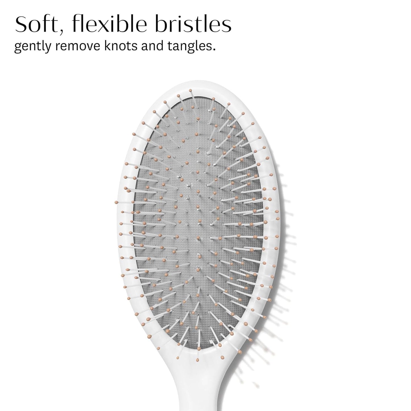 T3 Detangle Duo Brush Set | Detangling Brush and Shower Comb Set | Comb to Disperse Liquid & Brush to Detangle Wet Hair| For All Hair Lengths and Textures, white, 1 Count (Pack of 1)