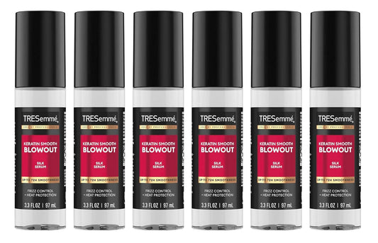 Keratin Smooth Shine Serum by TRESemme - 3.3 oz (Pack of 3) for Frizz Control