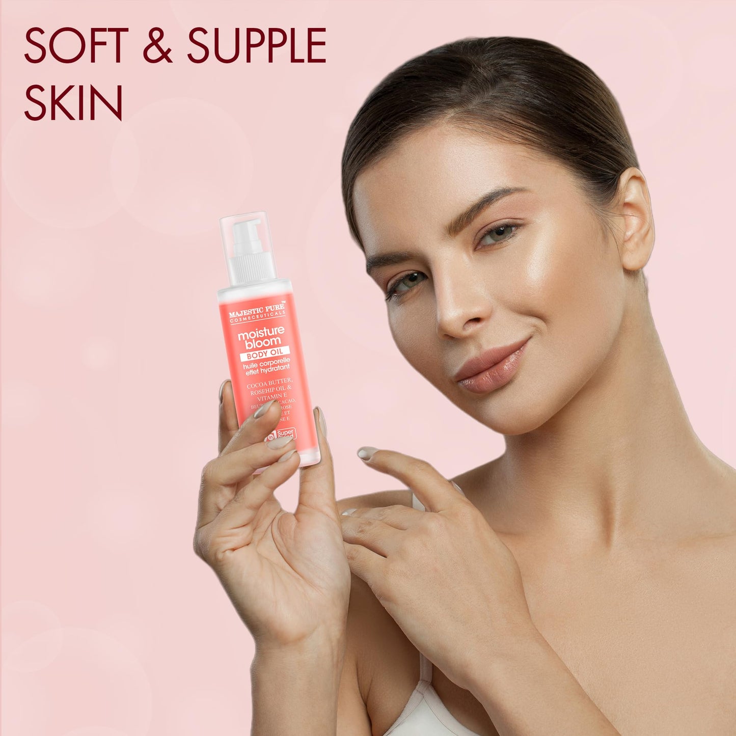 Majestic Pure Moisture Bloom Body Oil - 3.4 Fl Oz