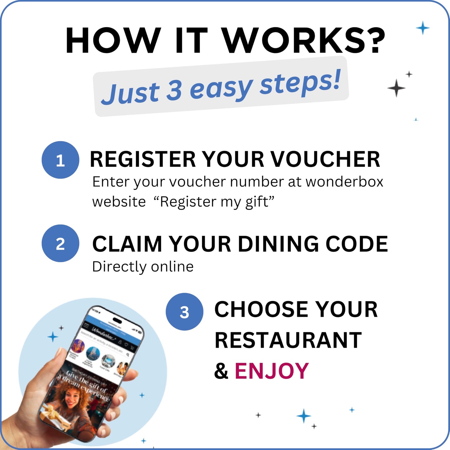 Wonderbox - Experience Gift - Dining Experience Gift