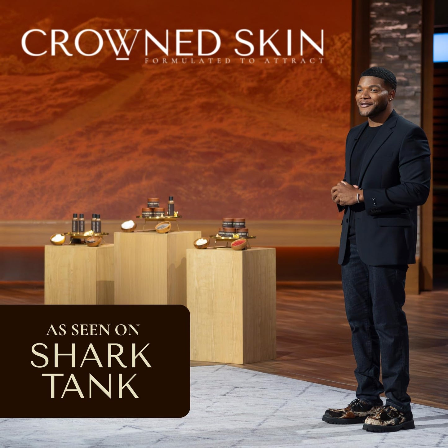 Crowned Skin Prince Body Oil Cologne for Men | Oceanic & Woody | As Seen On Shark Tank | Scented with White Musk & Bergamot | Infused with Natural Jojoba & Grapeseed Oil | All-Day Fragrance | 4oz