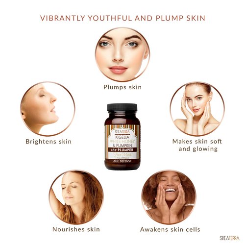 Shea Terra Kigelia Age Defense Collection - Plumping Face Mask | Natural, Anti-Aging, Brightening Face Mask with White Honey & Pumpkin to Hydrate Skin Cells for Soft Glowing Skin– 5oz