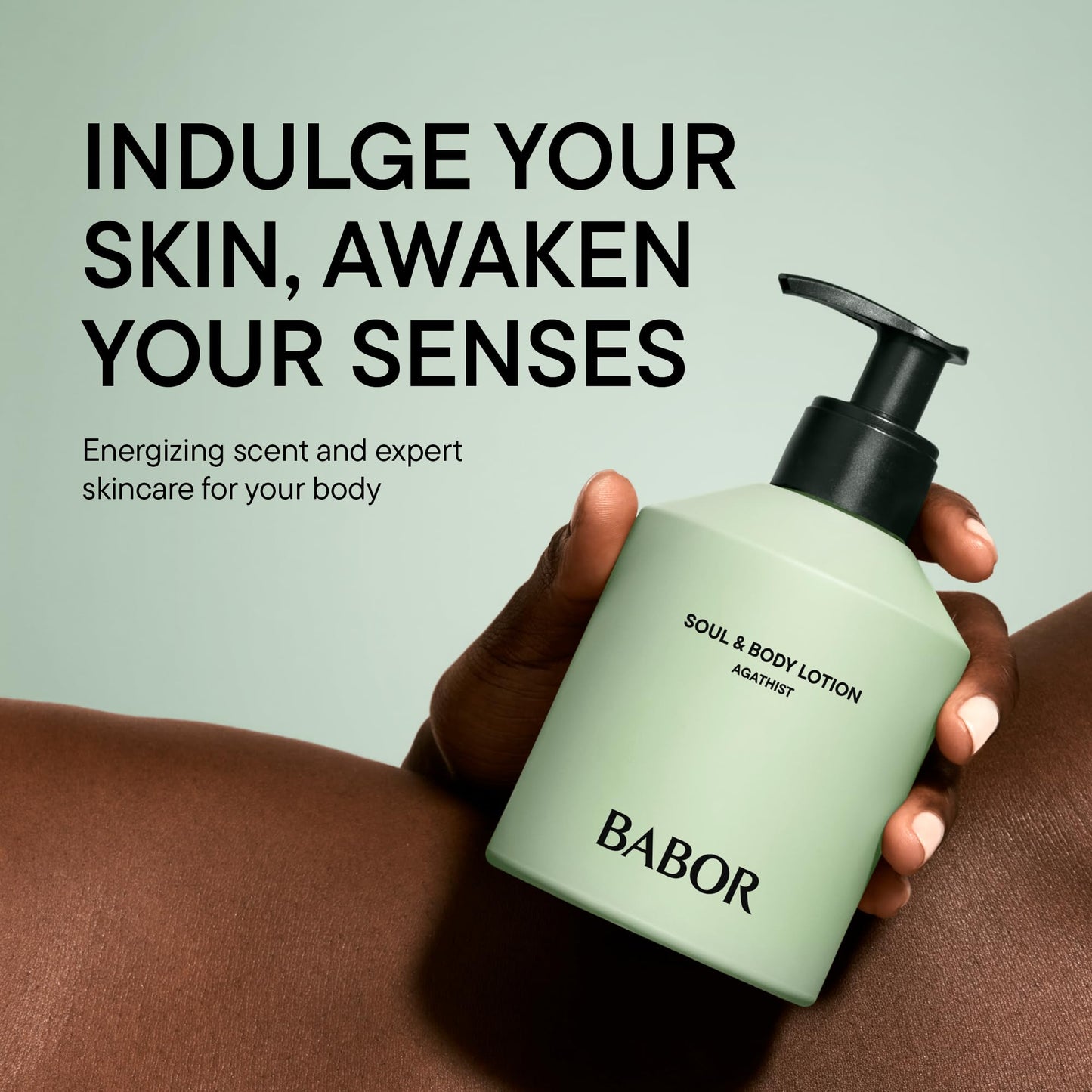 BABOR Soul & Body Lotion Agathist, Quick-Absorbing, Light Body Care, Invigorating Skin Milk, Body Cream for Dry Skin, Skin Firming Moisturising Cream, with Vitamin B, Vegan, 250 ml