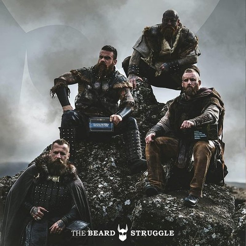 The Beard Struggle - Marksman's Beard Conditioner - Aesir's Triumph, Platinum Collection - Nourish, Softens, & Strengthens Beard - Radiance Beard Conditioner for Men (8 Fl oz)