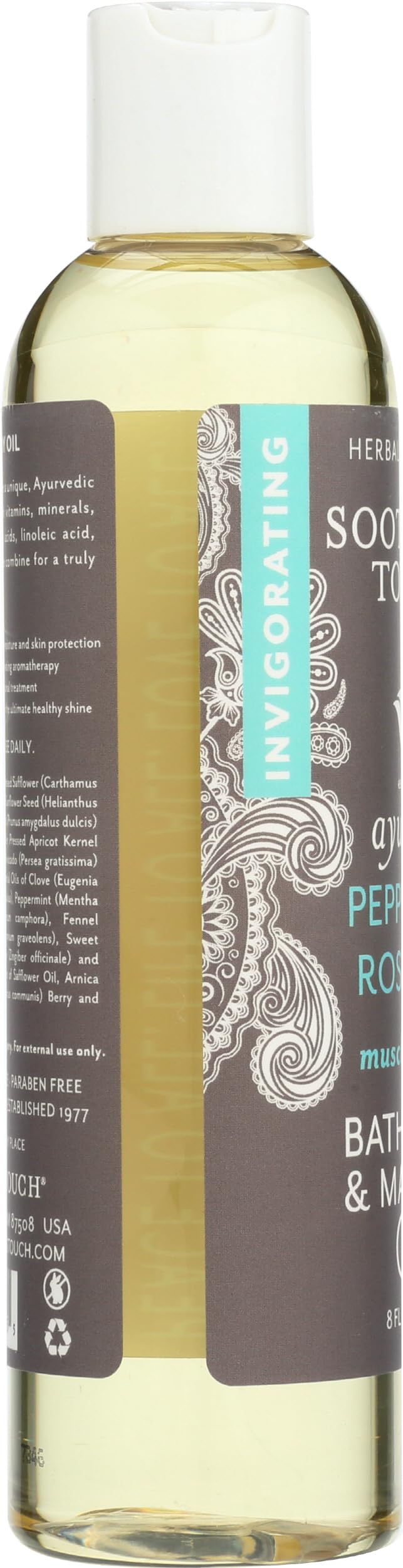 Soothing Touch Bath & Body Massage Oil, Muscle Comfort - 8 Oz