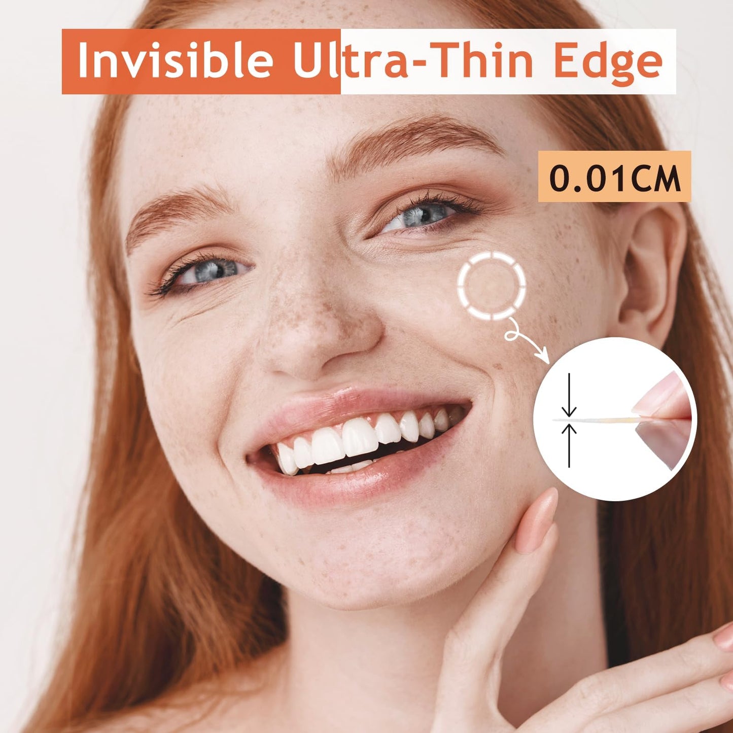 Dazzlook Ultra Invisible Pimple Patches 15mm Large Size Zits Blemishes Hydrocolloid Absorbing Patches (18 Counts) Day & Night Use for Face and Skin